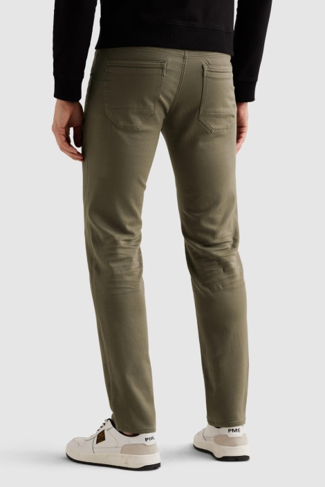 PME legend groene heren jeans | Model achteraanzicht