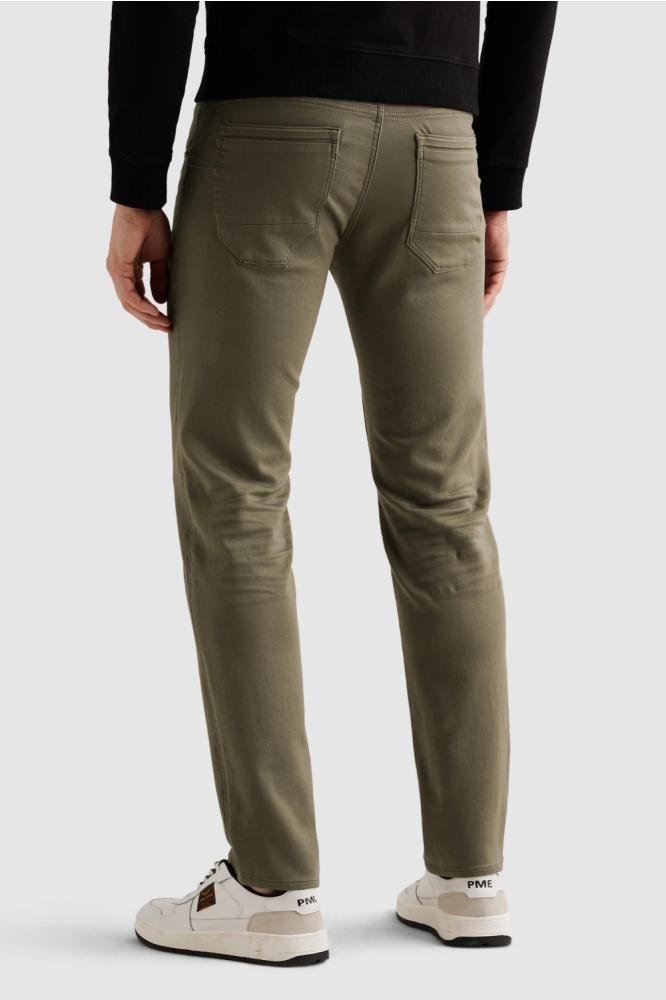 PME legend groene heren jeans | Model achteraanzicht