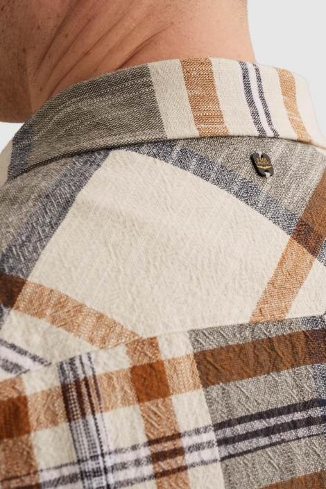 PME legend beige heren overhemd | Kleurstaal