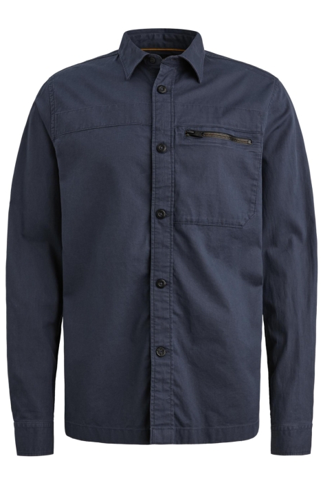 PME legend blauwe heren overhemd | Vooraanzicht