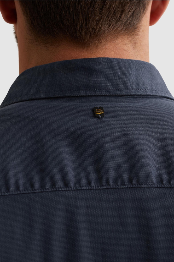 PME legend blauwe heren overhemd | Kleurstaal