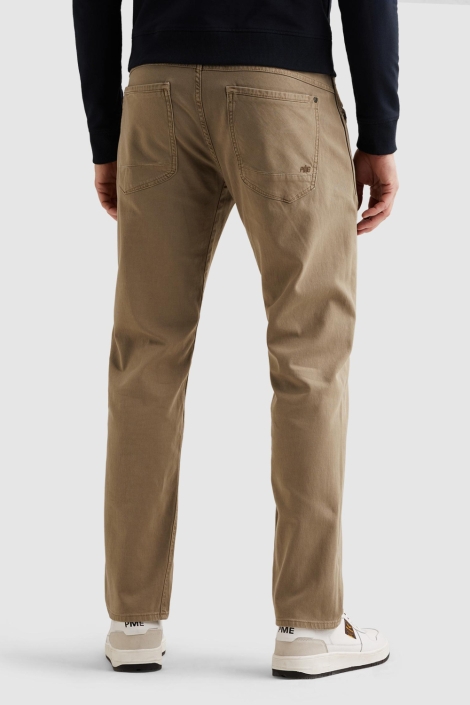 PME legend camel heren broek | Model achteraanzicht