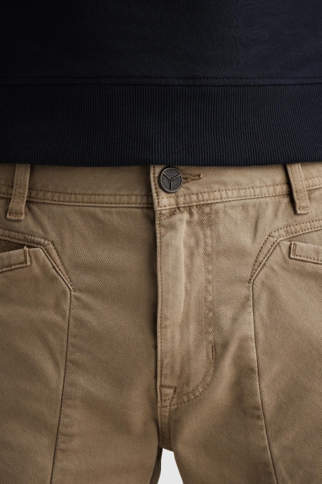 PME legend camel heren broek | Close up