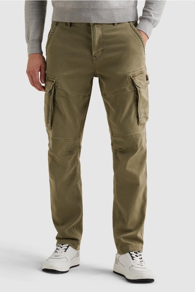 PME legend groene heren broek | Model vooraanzicht