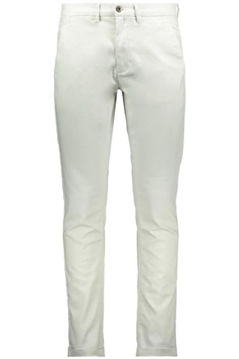 Cast Iron beige heren broek | Vooraanzicht