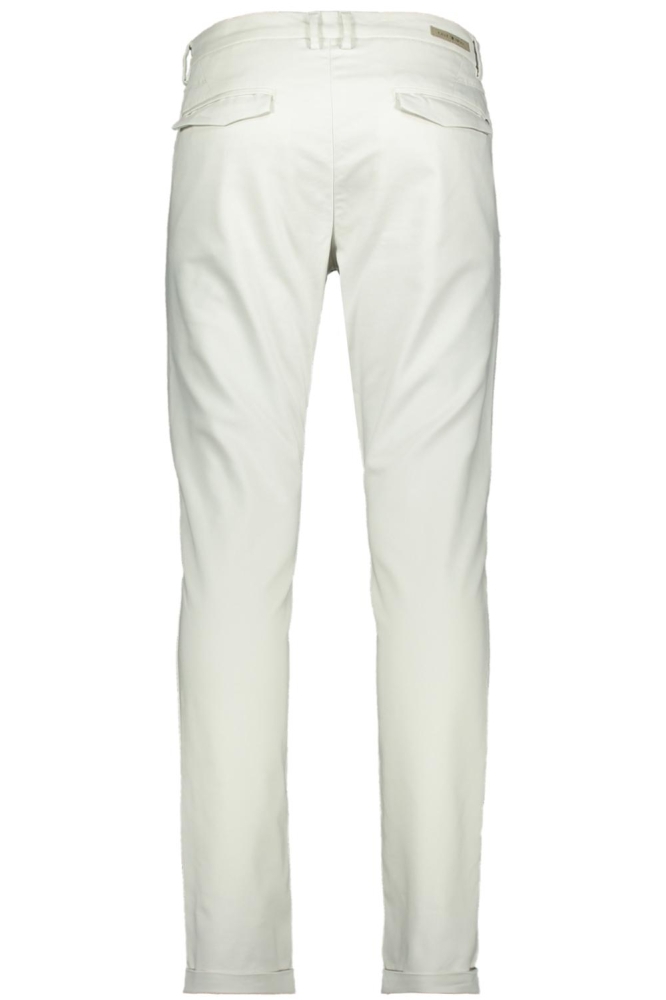 Cast Iron beige heren broek | Achteraanzicht