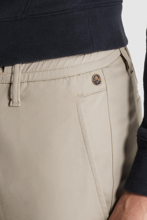 Cast Iron beige heren broek | Close up