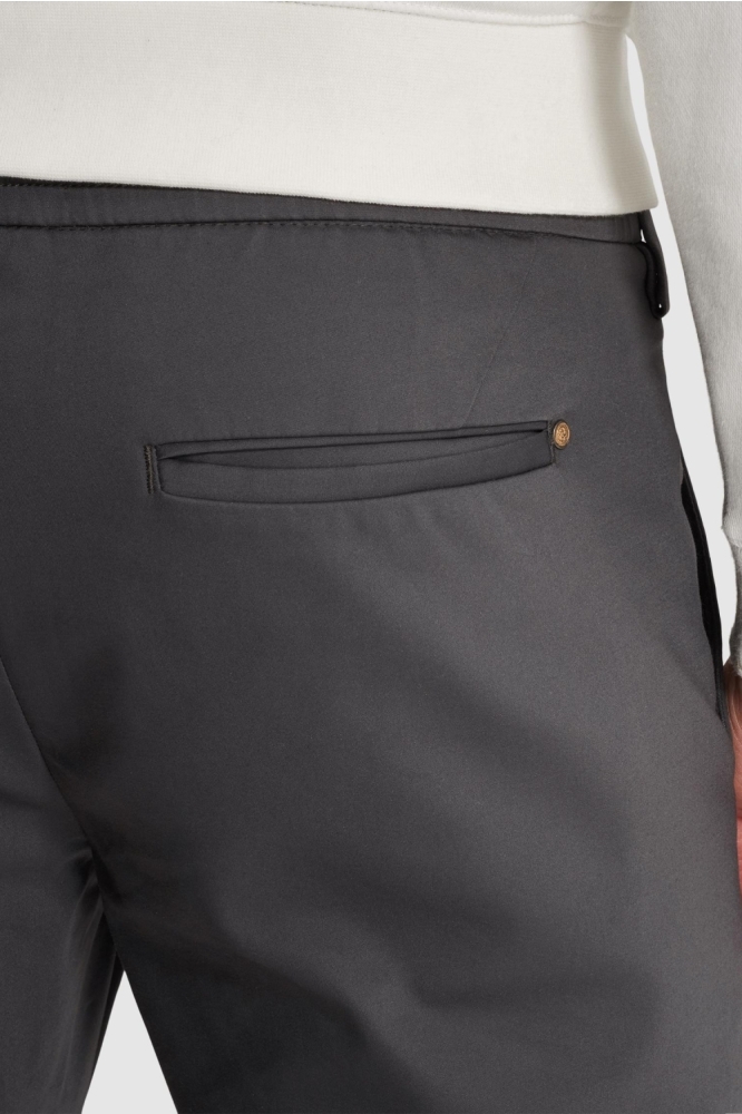 Cast Iron grijze heren broek | Close up