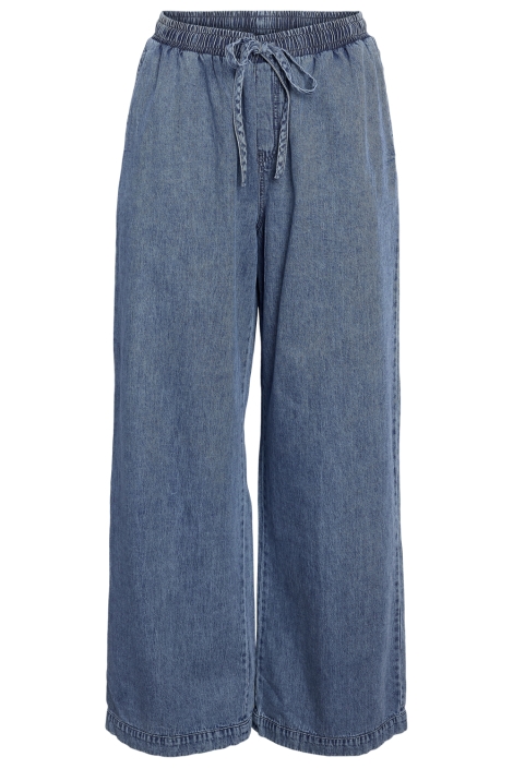 Noisy may blauwe dames broek | Vooraanzicht