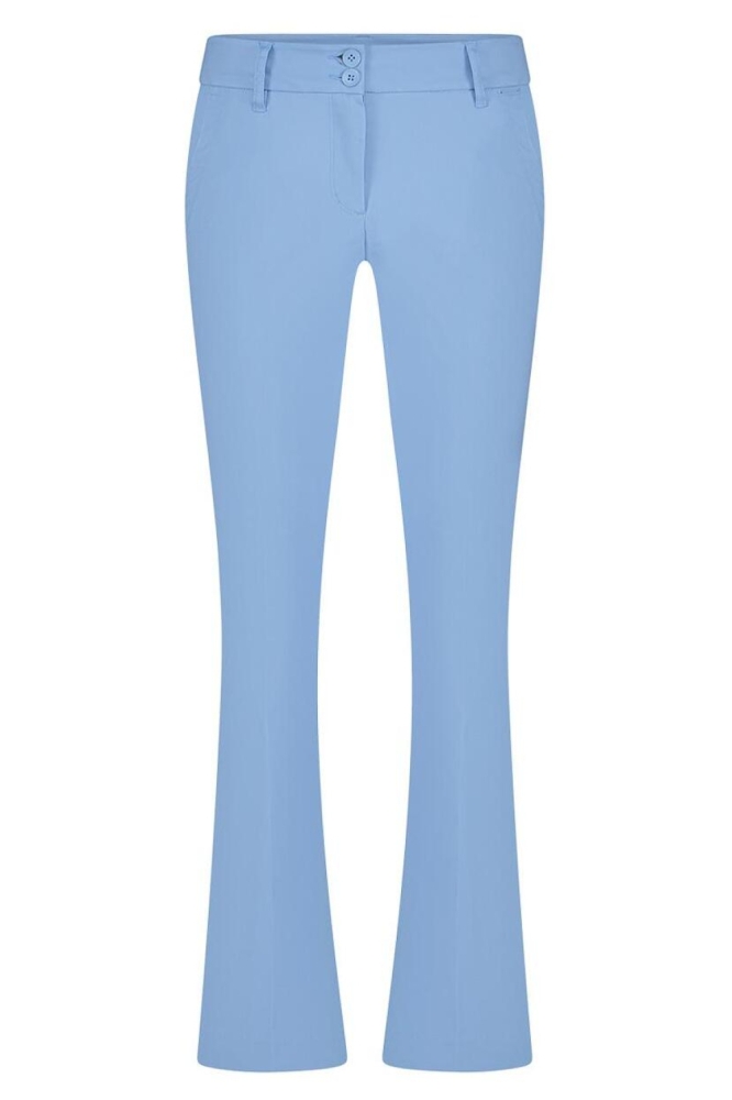 Red Button blauwe dames broek | Vooraanzicht