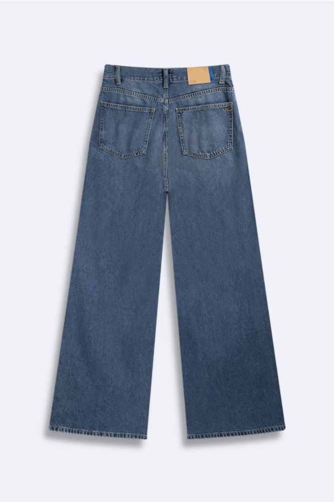 LTB blauwe dames jeans | Achteraanzicht