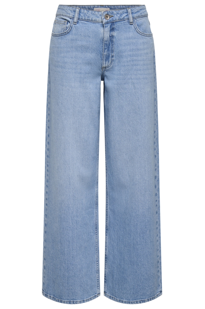 Jacqueline de Yong blauwe dames jeans | Vooraanzicht