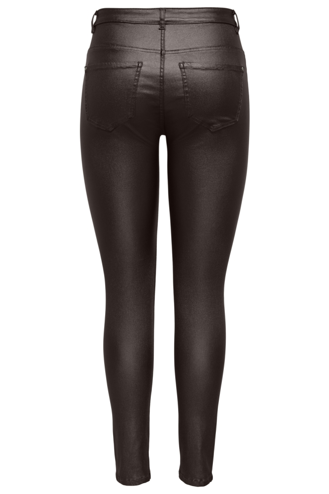 Jacqueline de Yong bruine dames broek | Achteraanzicht