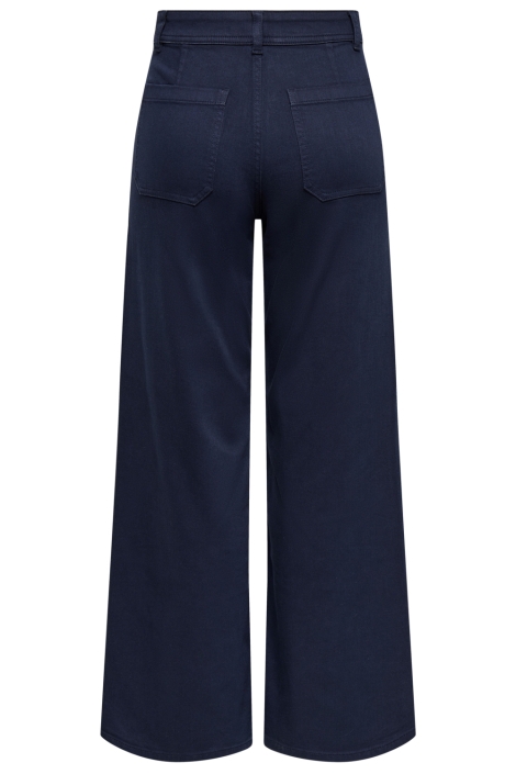 Jacqueline de Yong blauwe dames broek | Achteraanzicht