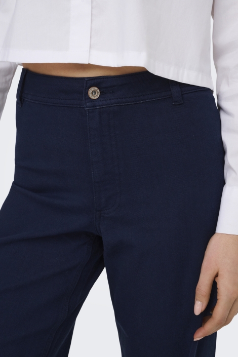 Jacqueline de Yong blauwe dames broek | Kleurstaal