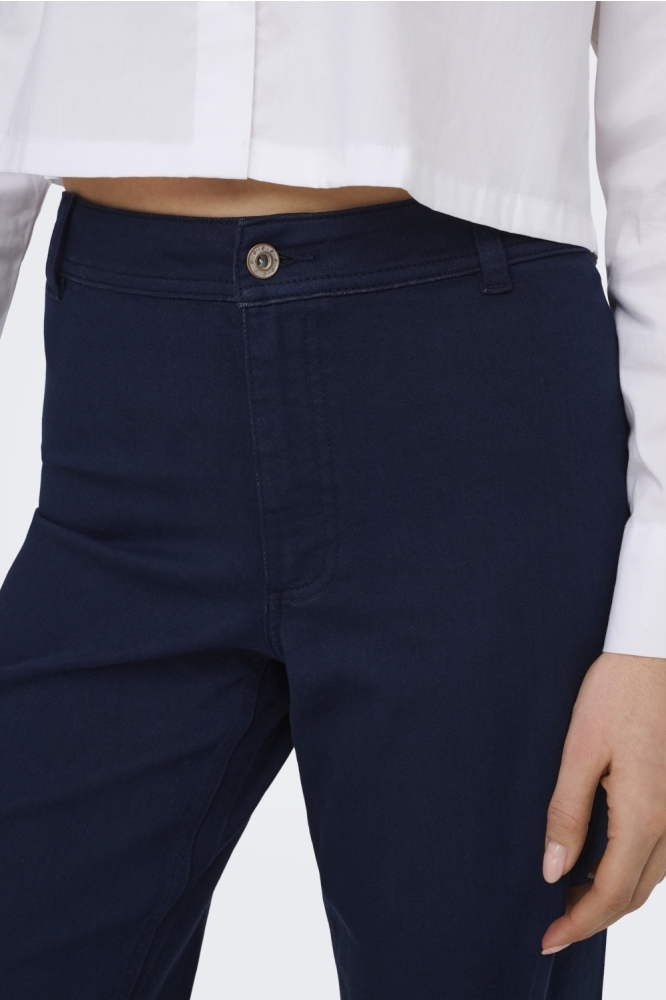 Jacqueline de Yong blauwe dames broek | Kleurstaal