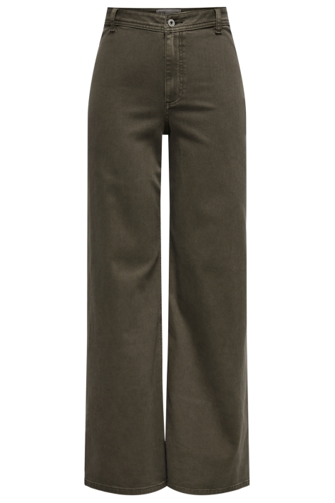 Jacqueline de Yong bruine dames broek | Vooraanzicht