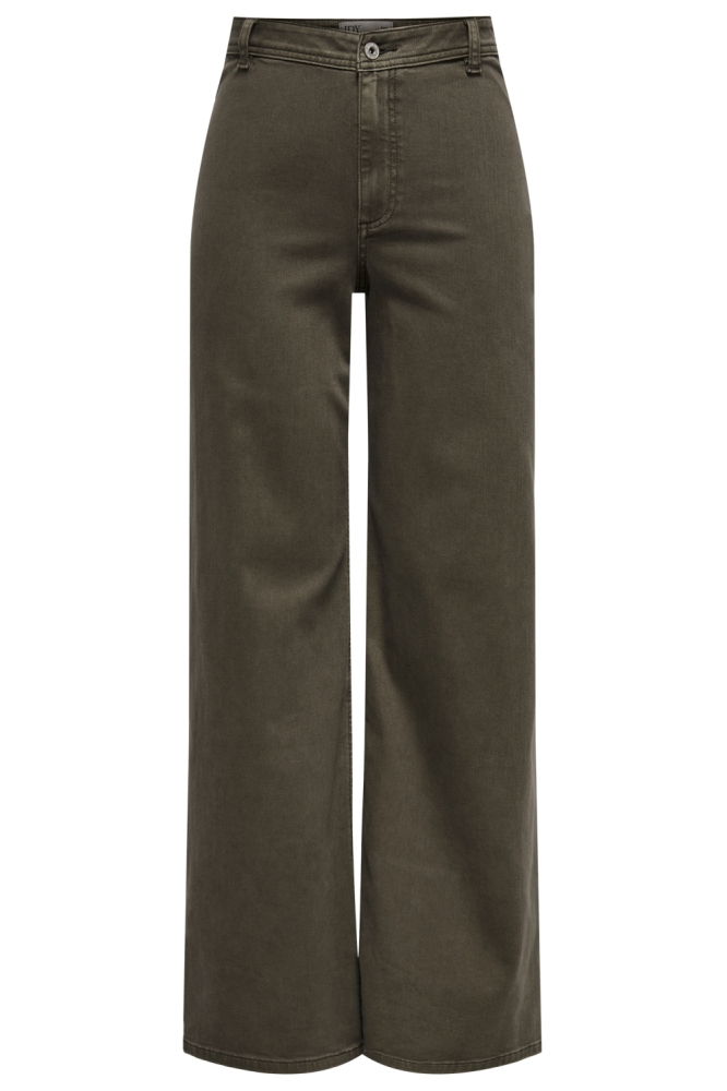 Jacqueline de Yong bruine dames broek | Vooraanzicht