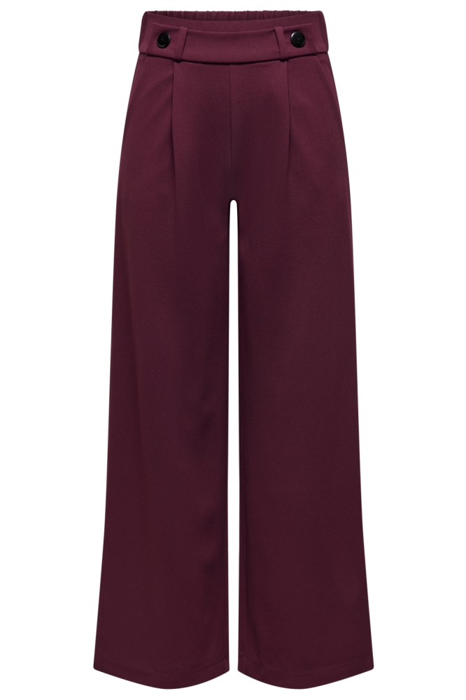 Jacqueline de Yong bordeaux dames broek | Vooraanzicht