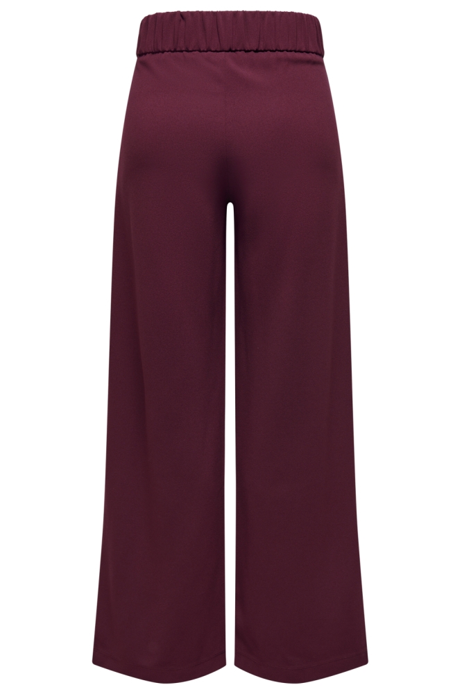 Jacqueline de Yong bordeaux dames broek | Achteraanzicht