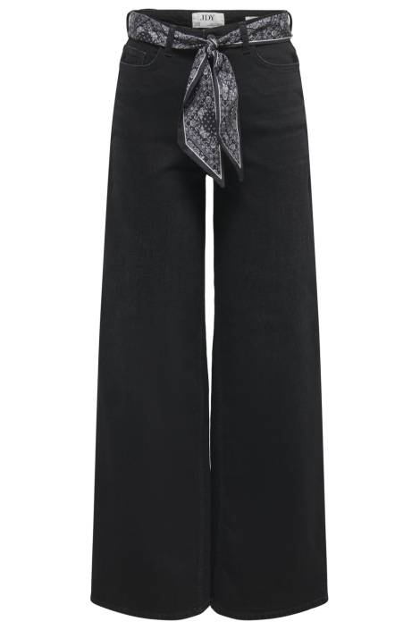Jacqueline de Yong zwarte dames jeans | Vooraanzicht