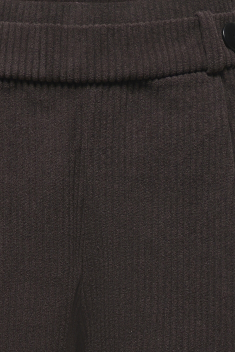Jacqueline de Yong bruine dames broek | Close up