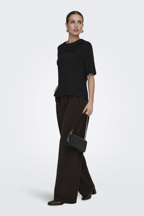 Jacqueline de Yong bruine dames broek | Model