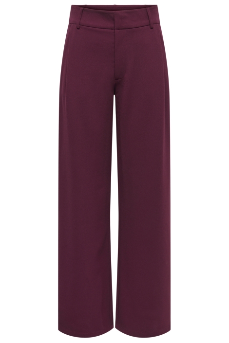 Jacqueline de Yong bordeaux dames broek | Vooraanzicht