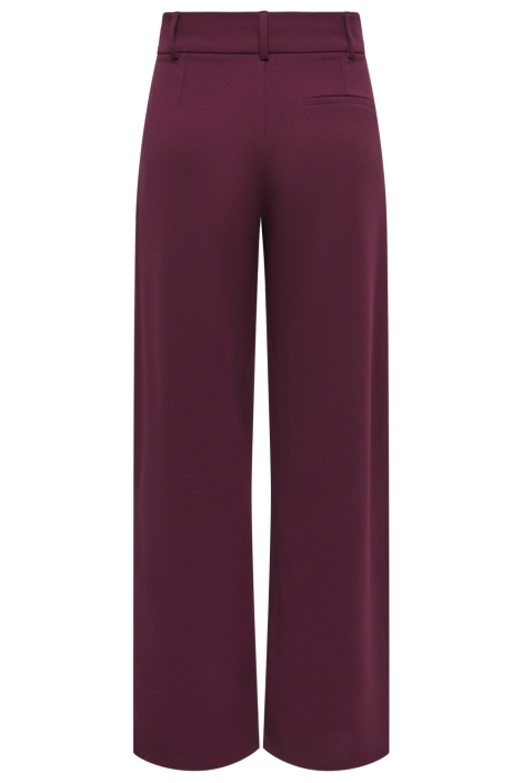 Jacqueline de Yong bordeaux dames broek | Achteraanzicht