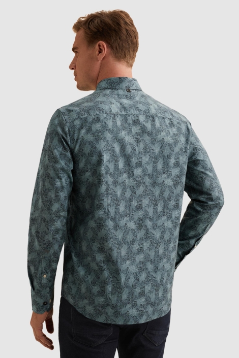 Vanguard blauwe heren overhemd | Model achteraanzicht