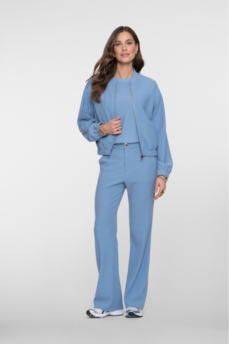 Geisha blauwe dames broek | Model