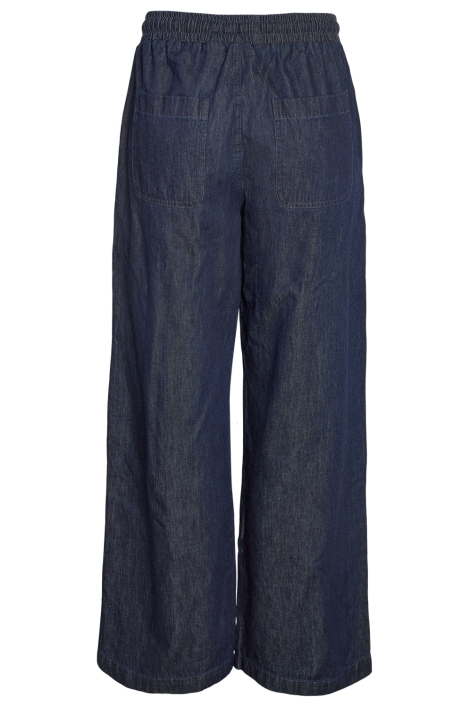 Noisy may blauwe dames broek | Achteraanzicht