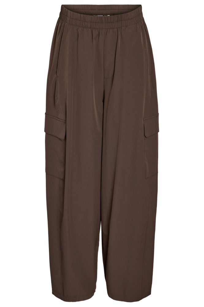 Noisy may bruine dames broek | Vooraanzicht