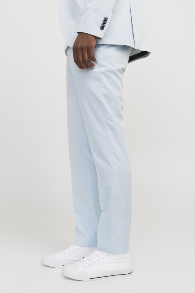 Jack & Jones blauwe heren broek | Model zijaanzicht