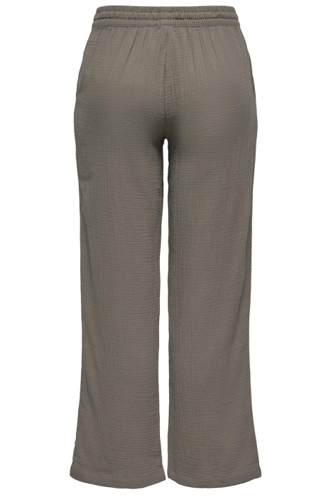 Jacqueline de Yong bruine dames broek | Achteraanzicht