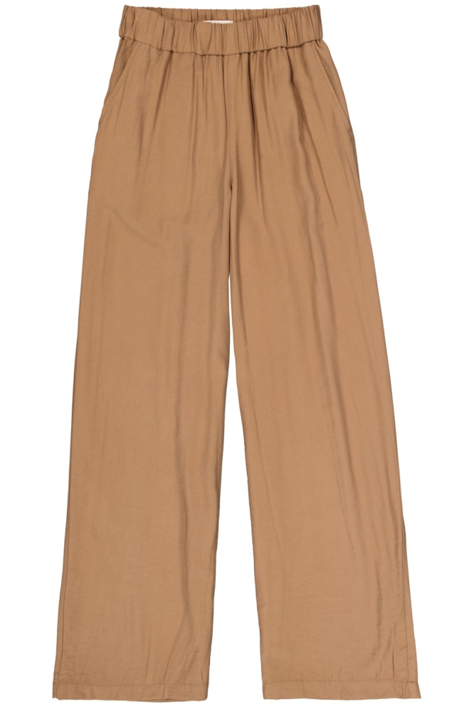 Garcia taupe dames broek | Vooraanzicht