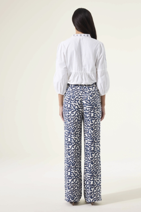Garcia witte dames broek | Model