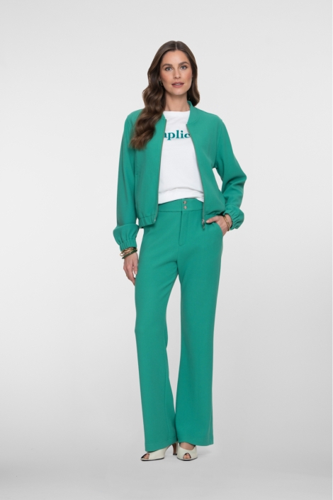 Geisha groene dames broek | Model