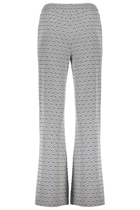 Geisha witte dames broek | Achteraanzicht