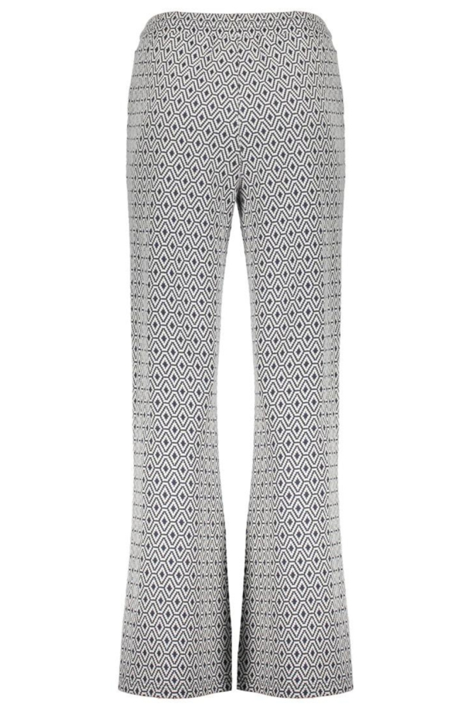 Geisha witte dames broek | Achteraanzicht