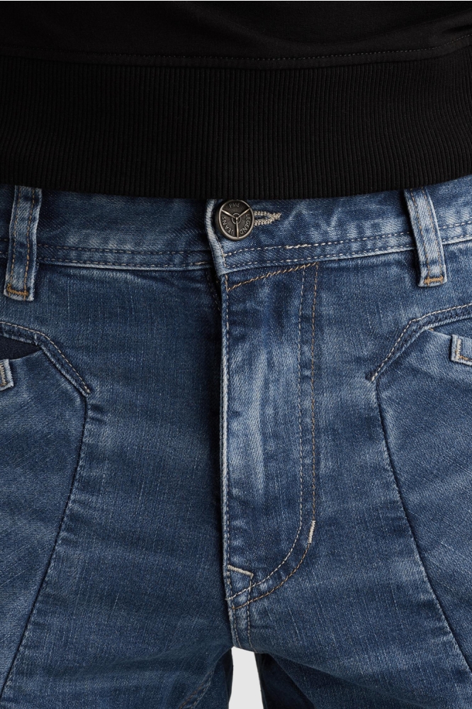 PME legend blauwe heren jeans | Close up