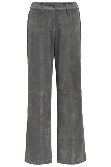 Object Broek OBJMIYA HW WIDE PANTS 146 23049860 Gunmetal