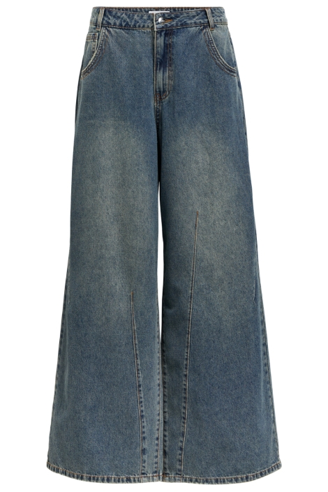 Object blauwe dames jeans | Vooraanzicht