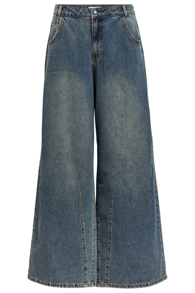 Object blauwe dames jeans | Vooraanzicht
