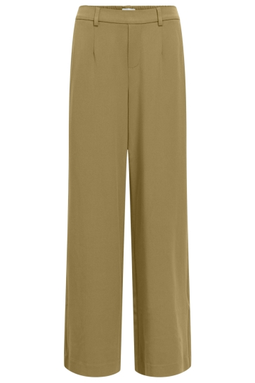 Object Broek OBJLISA WIDE PANT NOOS 23037921 FENNEL SEED