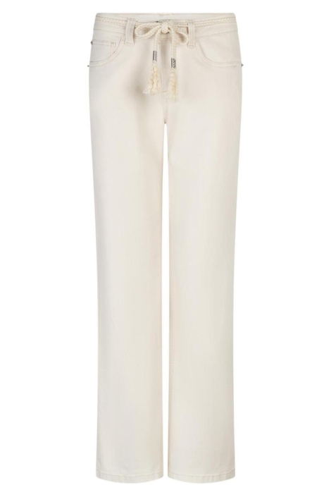 Red Button ecru dames jeans | Vooraanzicht