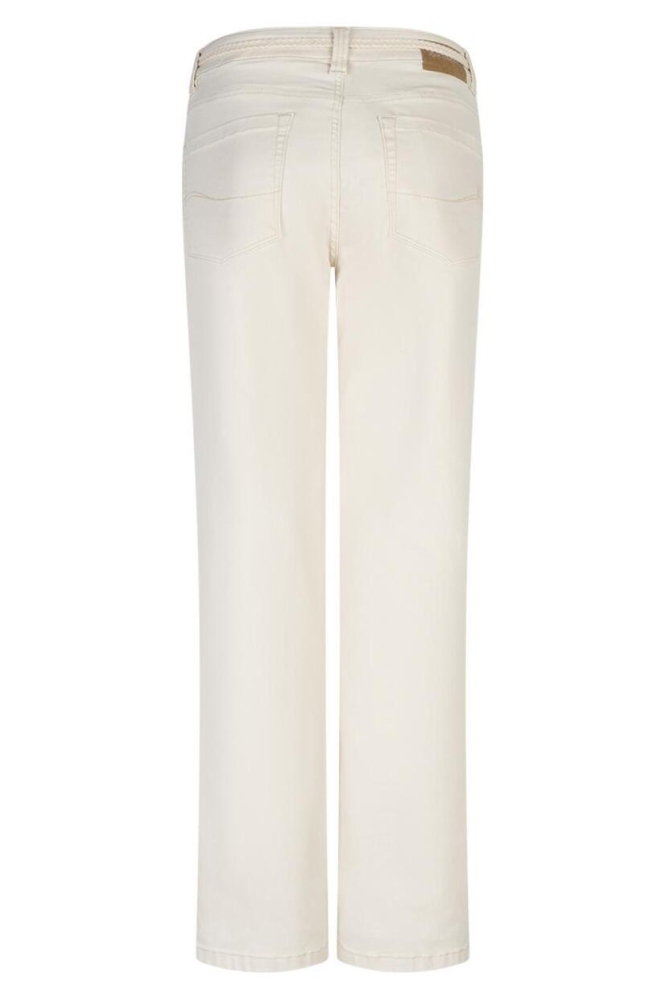 Red Button ecru dames jeans | Achteraanzicht