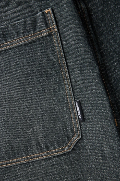 Jack & Jones zwarte heren jeans | Close up