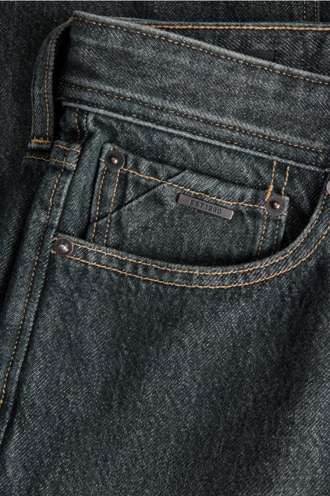 Jack & Jones zwarte heren jeans | Close up