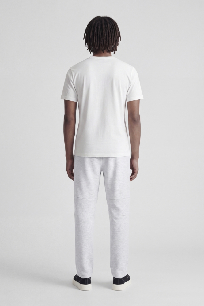 Jack & Jones grijze heren broek | Model achteraanzicht